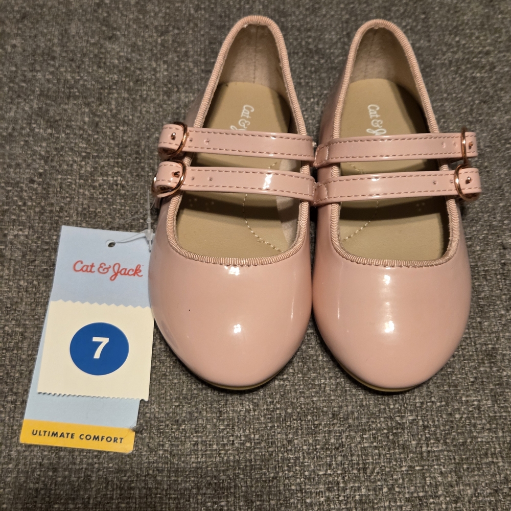 Cat & Jack Light Pink Dress Shoes for Kids